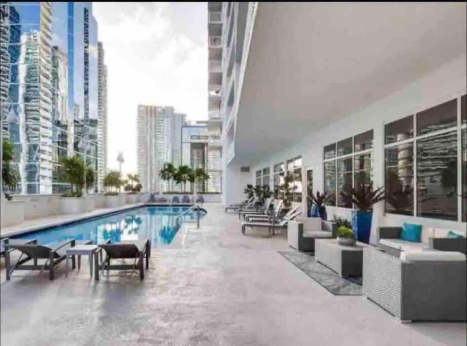 Spacious 36Th Flr 1 Bd 1 Bt • Brickell • Bay View Miami Kültér fotó